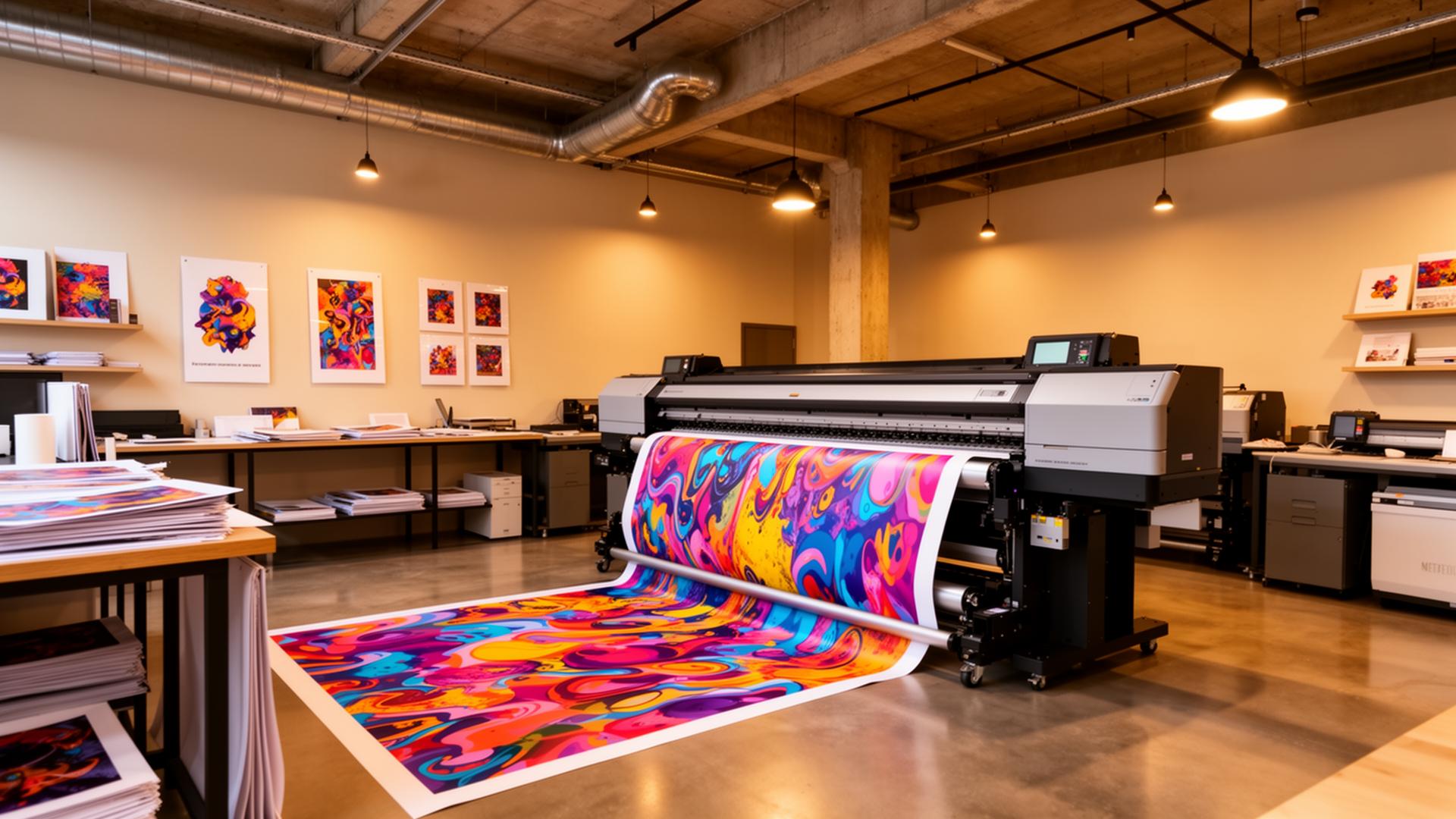 Professional printing facility